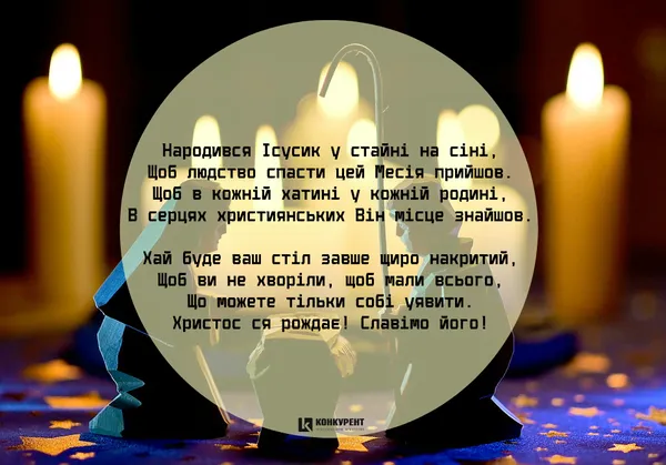 Привітання з Різдвом: ТОП листівок від «Конкурента»