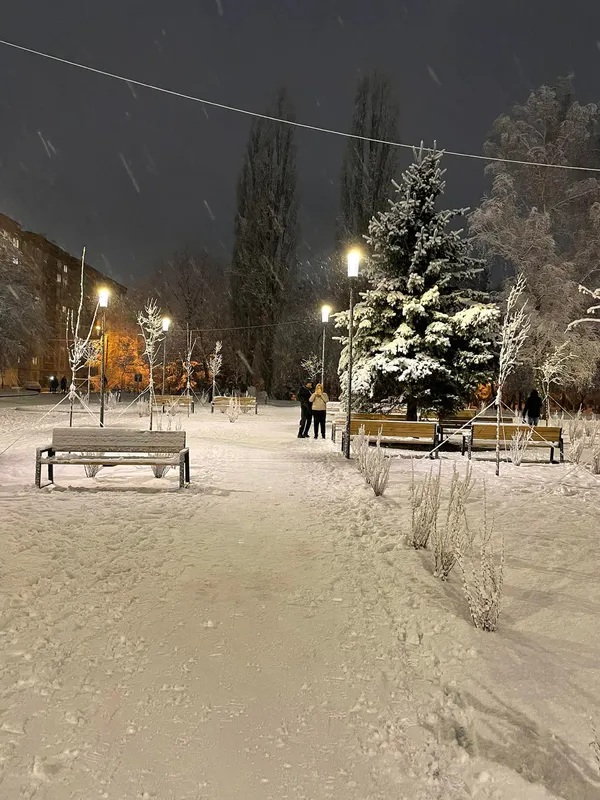 Вулиці Луцька замело снігом (фото)