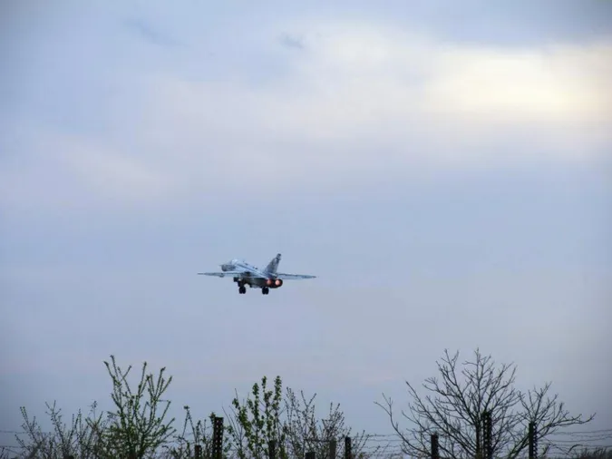 Опублікували фото літаків у Луцьку