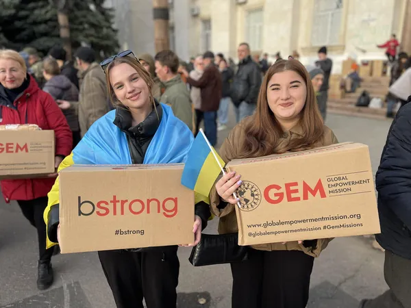 The American foundation was one of the first to bring aid to liberated Kherson