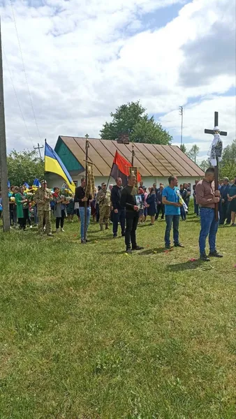 Загинув під Бахмутом: у Луцькому районі попрощалися з воїном