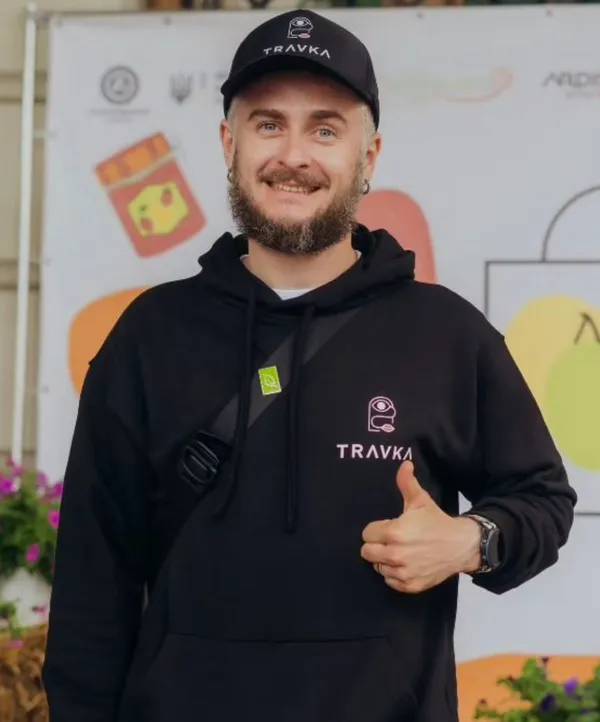 Володимир Ольховик, співвласник бренду Travka