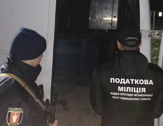 У Луцьку вилучили спирту на 700 тисяч гривень