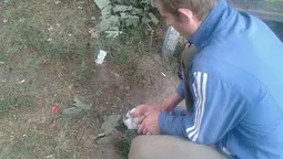 Лучан змусили прибрати за собою "напльоване" лушпиння (фото) 