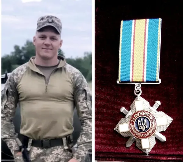 Військового з Волині Вадима Дудка нагородили орденом «За мужність» посмертно (фото)