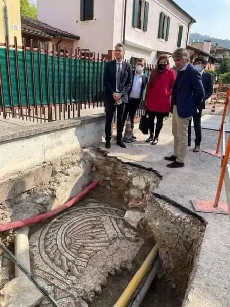 В Італії знайшли мозаїку вілли короля остготів Теодоріха Великого (фото)