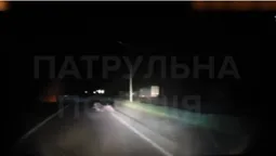 Біля Луцька посеред дороги «відпочивав» п'яний велосипедист (відео)