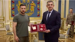 Зеленський дав орден директору компанії «Байкар», яка виготовляє «Байрактари»