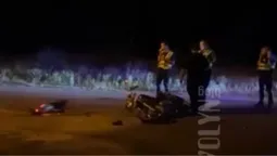 У Маневичах п'яний мотоцикліст збив хлопчика на самокаті (відео)