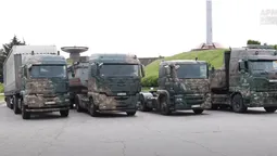 Фонд, заснований волинянином, передав ЗСУ партію вантажівок (фото, відео)