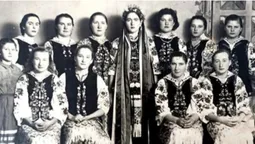 Як на Волині вбирались дружки та наречена у 1960-х роках (фото)