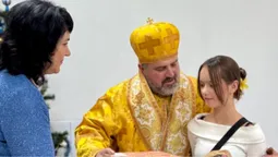 «Святий Миколай, почуй мене»: діти загиблих захисників з Волині отримали подарунки (фото)