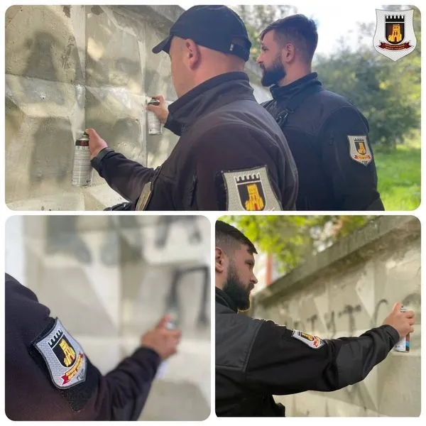 У Луцьку муніципали борються з рекламою наркотиків (фото)
