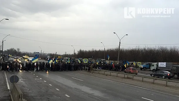 У Білій Церкві аграрії заблокували трасу Київ-Одеса