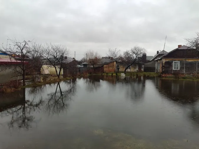 Аномальний січень: городи волинян перетворилися на ставки (фото)