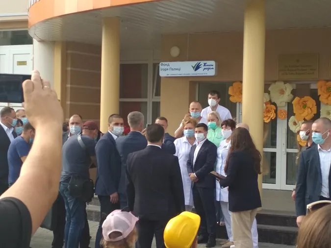 Зеленський відвідав перинатальний центр у Луцьку