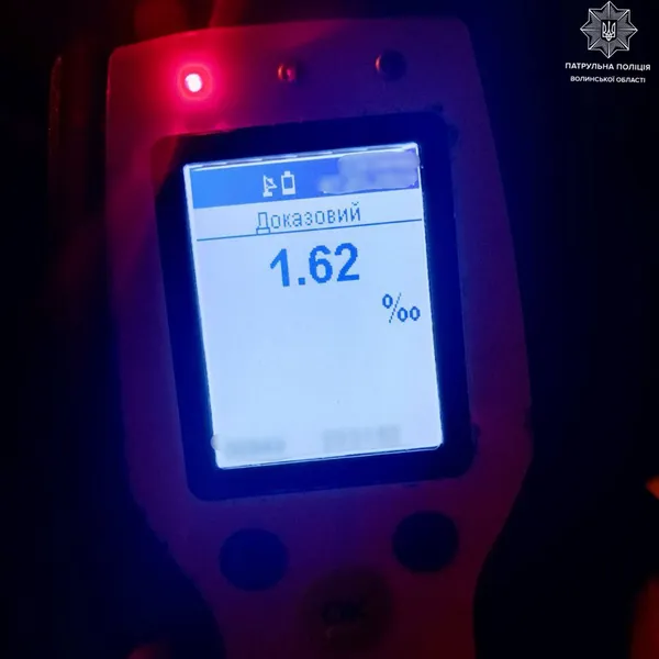 Луцькі патрульні за вихідні зловили трьох п'яних водіїв (фото)