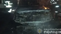 У Ковелі бізнесмену підпалили Lexus: подробиці (фото)