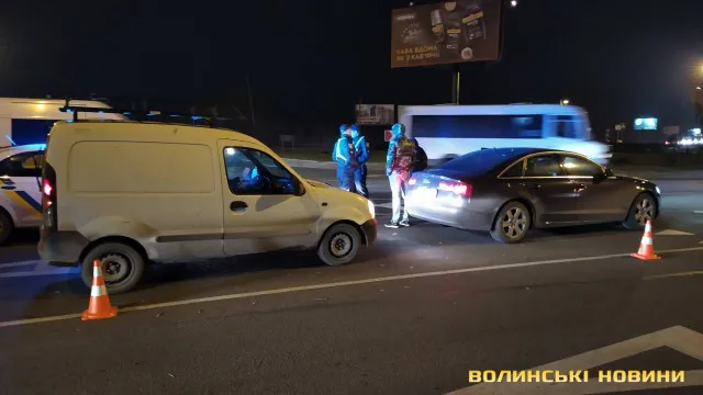 У Луцьку трапилася ДТП на Набережній (фото)