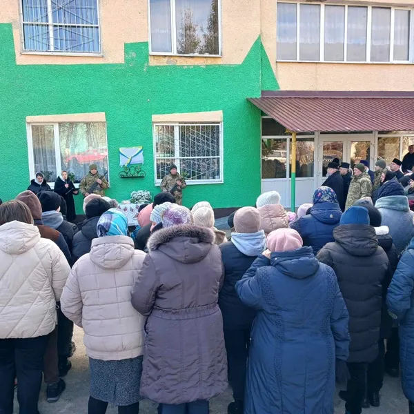 На Волині відкрили меморіальну дошку загиблому Герою Ігореві Панасюку (фото)