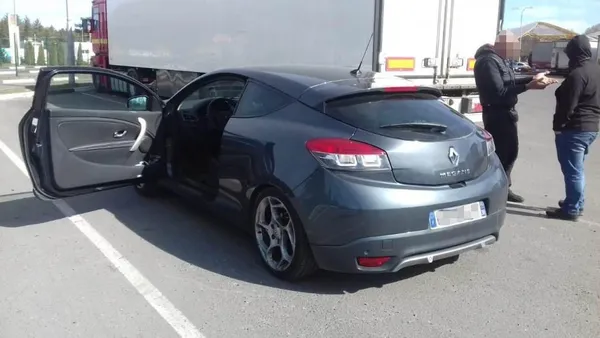 В «Ягодині» затримали авто, викрадене 3 роки тому з Франції