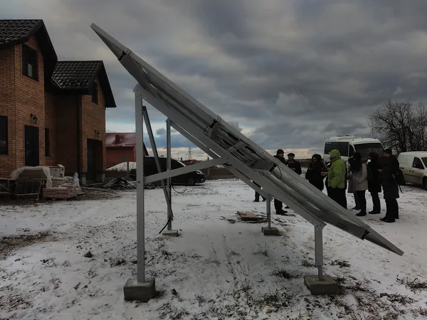 Українським журналістам провели екскурсію енергоощадним Луцьком