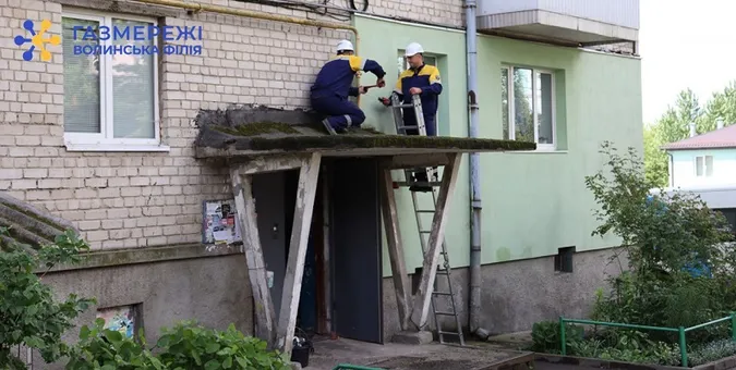 У Володимирі мешканцям будинку відновили газопостачання попри борги сусідки