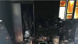 На Волині в пожежі на дачному масиві загинула людина (фото, відео)