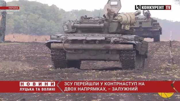 Україна перейшла у контрнаступ на двох напрямках, – Залужний (відео)
