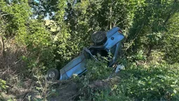 У Луцькому районі авто оминало яму і перевернулося, постраждала дитина