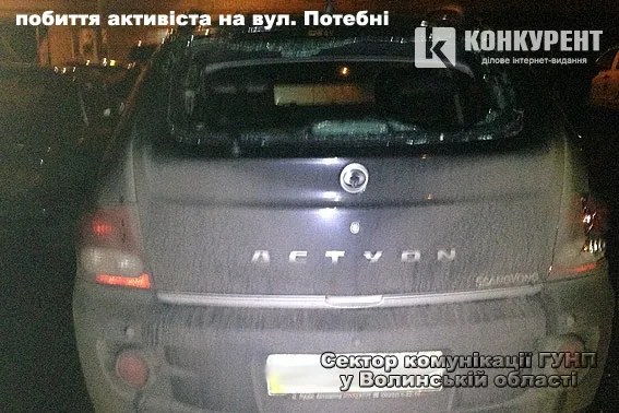 У поліції розповіли подробиці побиття волинських активістів