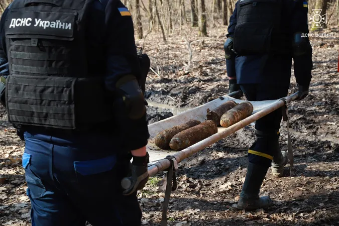 Поблизу села на Волині, де на смерть підірвалися троє людей, знайшли 167 боєприпасів (фото)