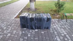 На Волині знайшли більше 30 ящиків контрабандних сигарет (фото)