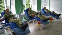 У Луцьку прикордонники долучилися до акції «Кров для ЗСУ» (фото)