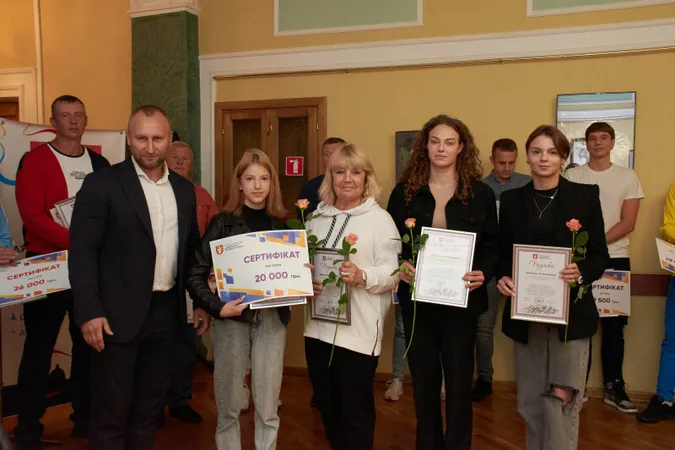 У Луцьку спортсменів відзначили нагородами (фото)