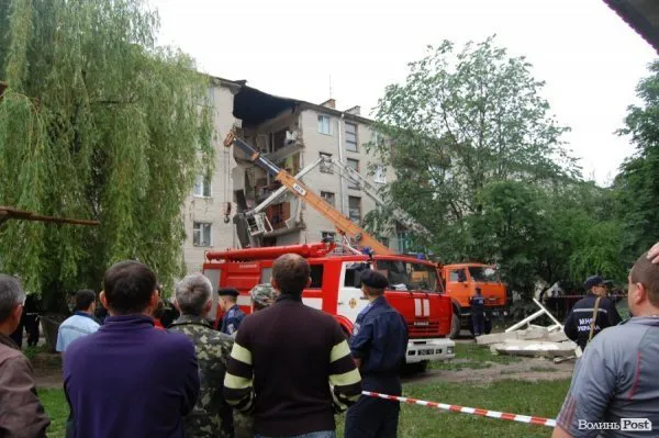 Обвал будинку в Дрогобичі: гіркий досвід Луцька (фото)