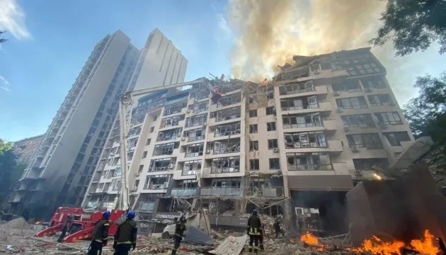 Російська пропаганда назвала ранковий обстріл Києва «постановкою»