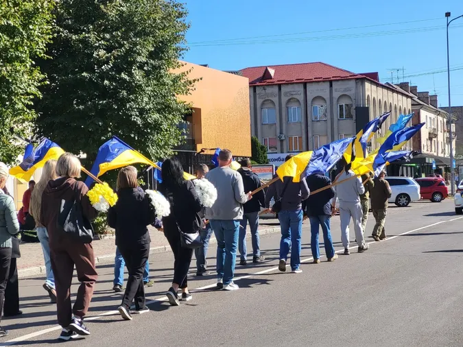 У Ковелі попрощалися із загиблим воїном Тарасом Солтисом (фото)