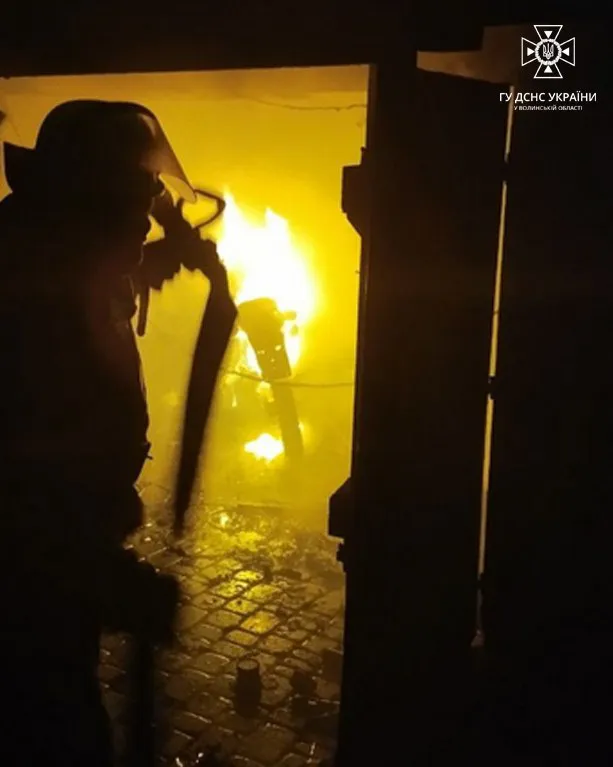 На Волині за добу сталися шість пожеж (фото)