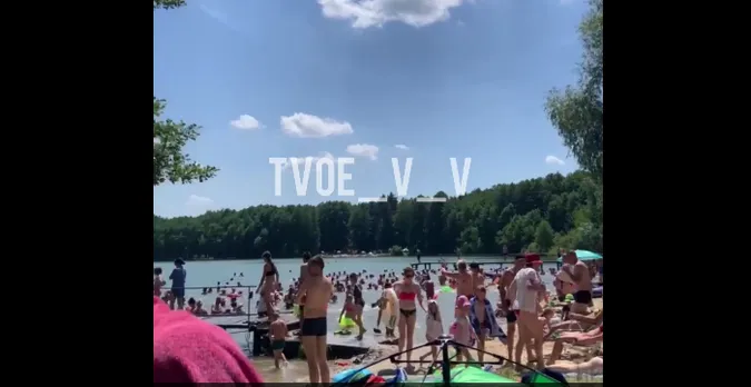 Не Світязем єдиним: в Соловичах – ніде голці впасти (відео)