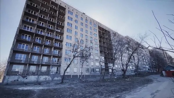 Будинок на Казанцева, 31 після відбудови