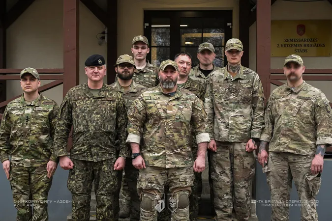 Як луцька бригада «Любарт» ділилася досвідом з латвійцями (фото)