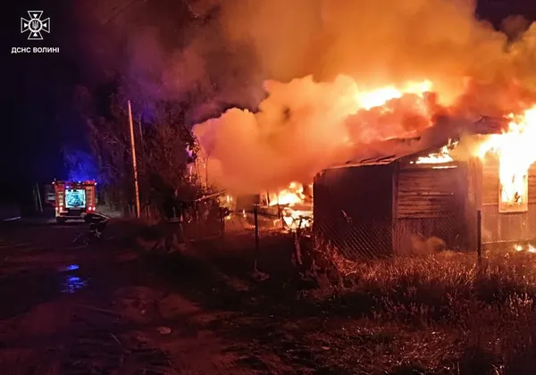 Уночі рятувальники ліквідували ще три пожежі (фото)