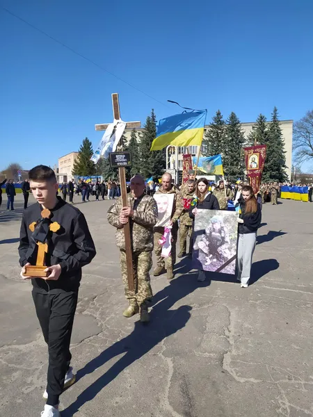На Волині попрощалися із загиблим капітаном медслужби Олексієм Воробцем (фото)