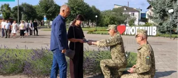 На Волині родині загиблого Юрія Куха вручили його відзнаку «Комбатантський хрест» (фото)