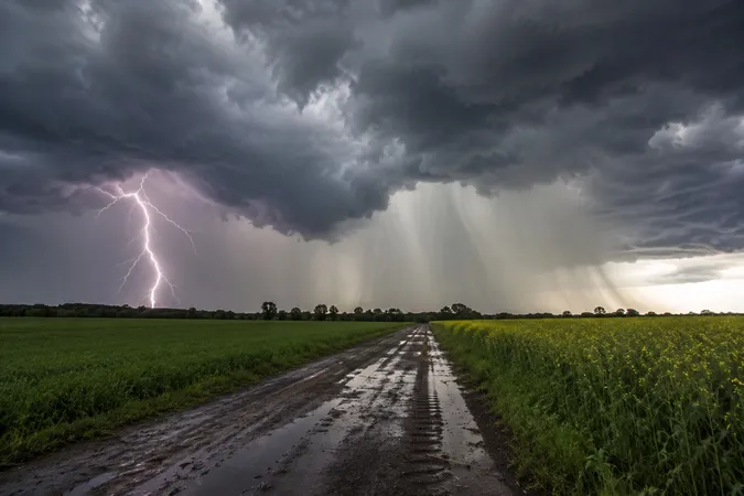 🌩️ Не ховайте парасольки: Волинь накриють грози