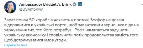 РФ заблокувала у Чорному морі пів сотні суден з українським зерном