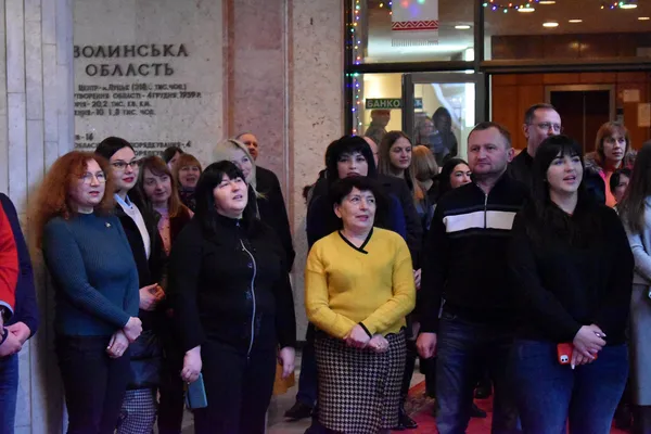 У Волинській ОДА заколядував митрополит Михаїл (відео)