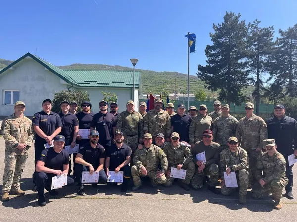 Волинські піротехніки переймали досвід від Командування армії США (фото)