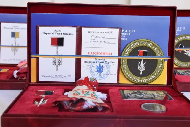 Підполковник14ОМБр отримав звання «Народний герой України» (фото)
